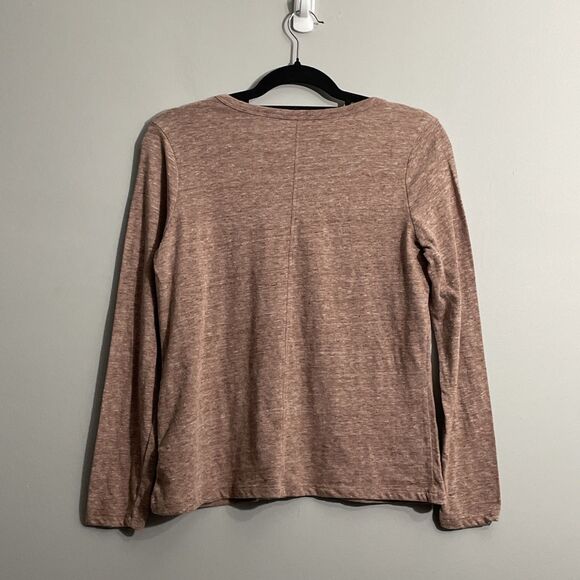 A.N.A Women’s M Pink Light Sweater Top Casual Cozy Soft Feminine Long Sleeve - Picture 2 of 8